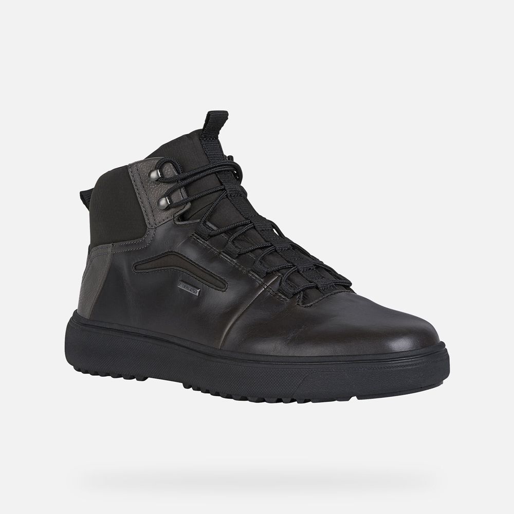 Geox Boots Black Cervino Abx - Geox Mens Shoes - QYLVPE780